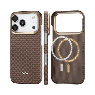 Handyhülle Raptic Skin Origin MagSafe Aramidfaser für iPhone 17 Pro Max
