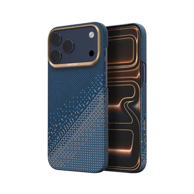 Handyhülle Raptic Skin Serenity Aramidfaser Grün für iPhone 17 Pro