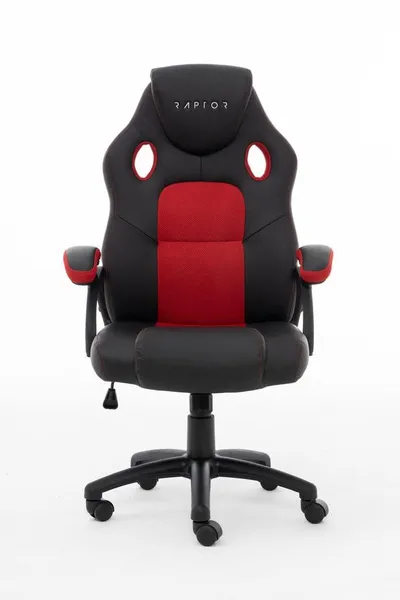 GS 40 Gaming-Stuhl, Schwarz/Rot