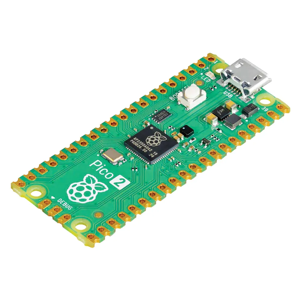 Mikrocontroller-Platine Raspberry Pi Pico 2 SC1631 Dual-Core 150 MHz 520 KB SRAM
