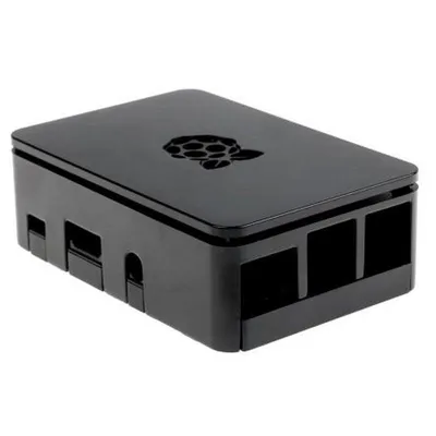 Offizielles Gehäuse Raspberry Pi 3 B+ Schwarz
