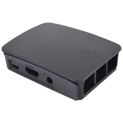 Offizielles Raspberry-Gehäuse für Raspberry Pi, Schwarz