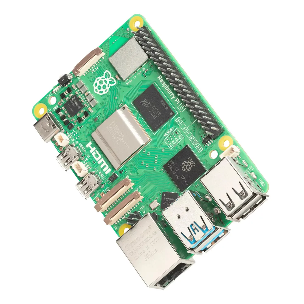 Motherboard Raspberry Pi 5 PI5-2GB ARM Cortex-A76 DDR4 Kompakt WiFi 5 Bluetooth