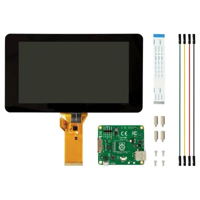 Raspberry 7" LCD-Touchscreen für Pi