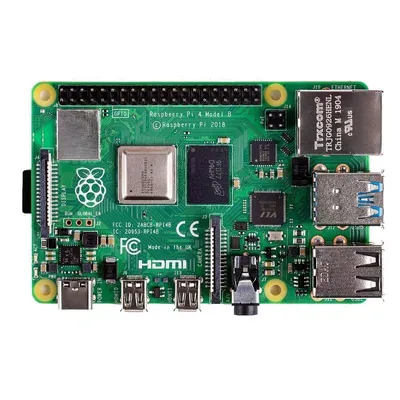 Barebone Raspberry Pi 4 Modell B ARM Cortex-A72 Quad-Core 8GB RAM micro HDMI USB-C Wi-Fi