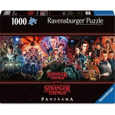 Puzzle Panorama Ravensburger Stranger Things 1000 Teile