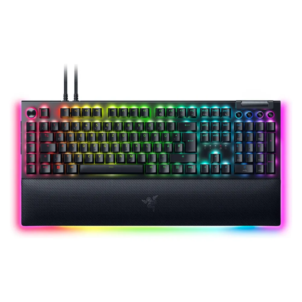 BlackWidow V4 Pro - Yellow Switches (Linear) - DE Gaming-Tastatur
