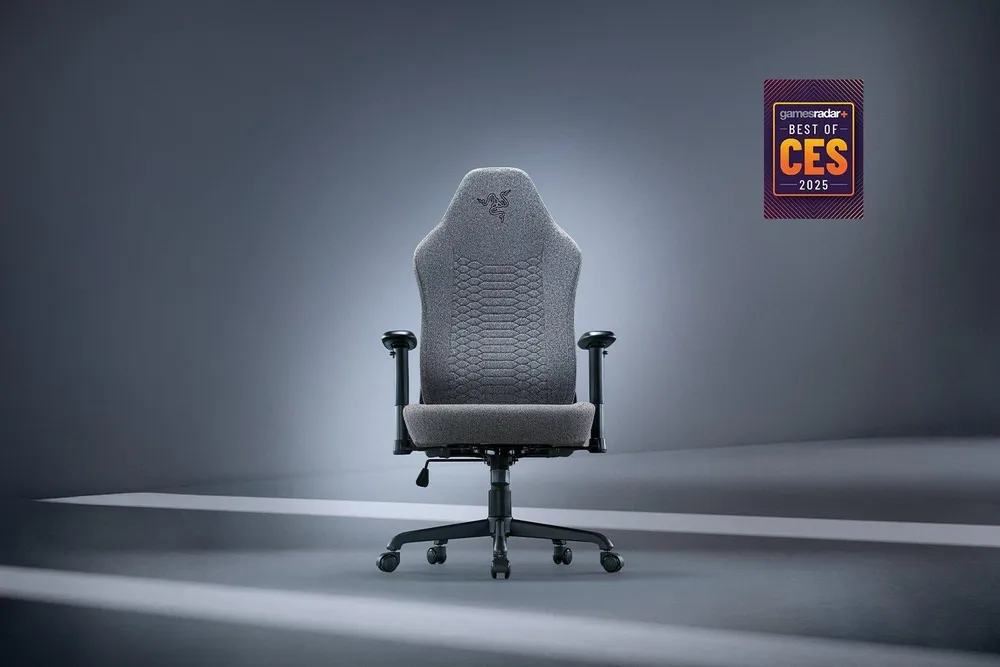 Iskur V2 X Gaming-Stuhl, Light Grey Fabric
