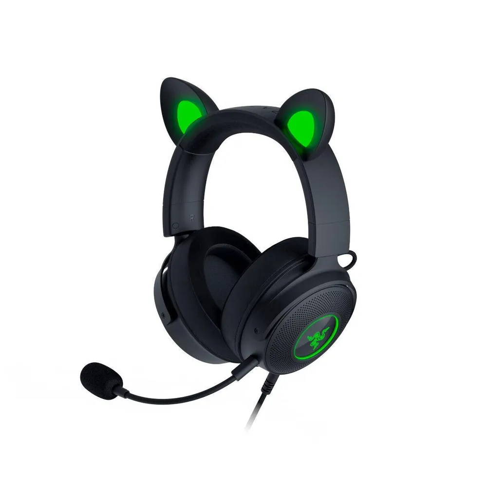 Kraken Kitty V2 Pro, Schwarz Gaming-Headset