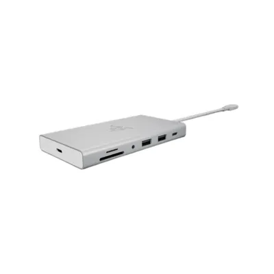 Dockingstation Razer USB-C Dock Mercury Aluminium 85W 4K LAN SD USB HDMI