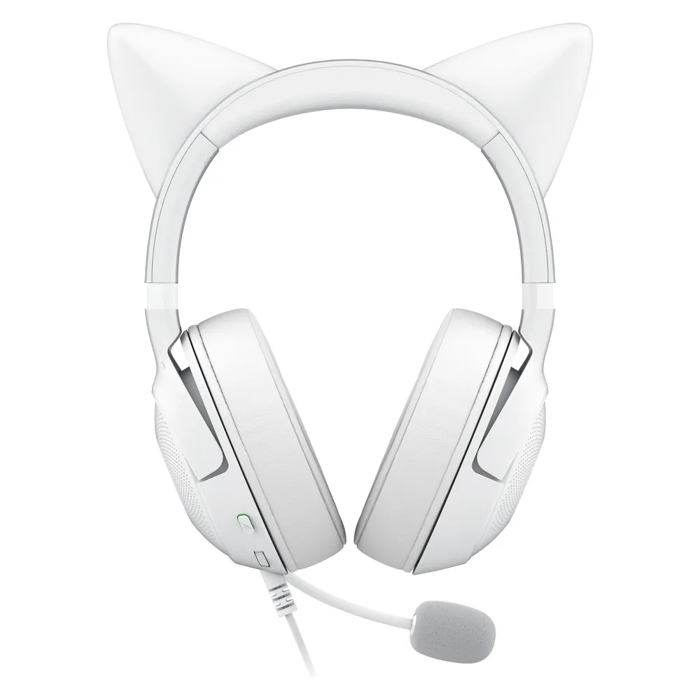 Razer Kraken Kitty V2 kabelgebundene USB Gaming Kopfhörer 7.1 Surround RGB weiß