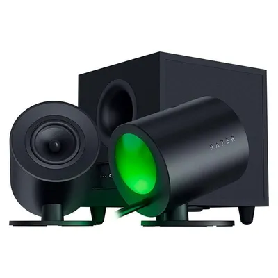 Razer Nommo V2 Full Range Gaming-Lautsprecher 2.1 RGB Bluetooth/USB Schwarz