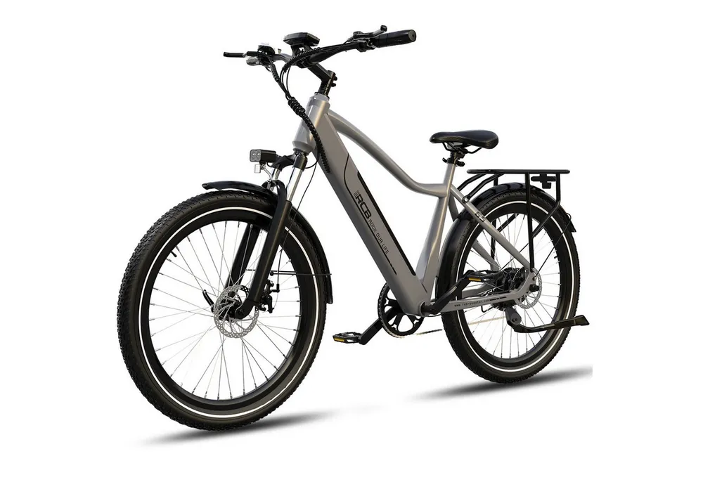 RCB E-Bike Pedelec G5 für Stadt und Gelände,27,5Zoll Herren Elektrofahrrad,13Ah,60-100 km, 7 Gang, Kettenschaltung, Heckmotor, 468 Wh, APP&NFC,ebike Herren,Gepäckträger hinten,max. Geschwindigkeit: 25 km/h