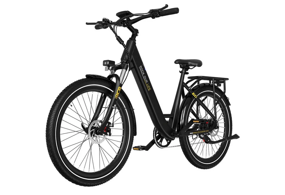 RCB E-Bike Pedelec G6 für Stadt und Gelände,27,5 Zoll Damen Elektrofahrrad,13Ah,60-100 km, 7 Gang, Heckmotor, 468 Wh, APP&NFC,ebike Damen,Gepäckträger hinten,max. Geschwindigkeit: 25 km/h