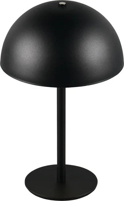 REALITY LED-Akku-Tischleuchte MUNOZ, R54891132, 1,3W, 120lm, 3000K, schwarz
