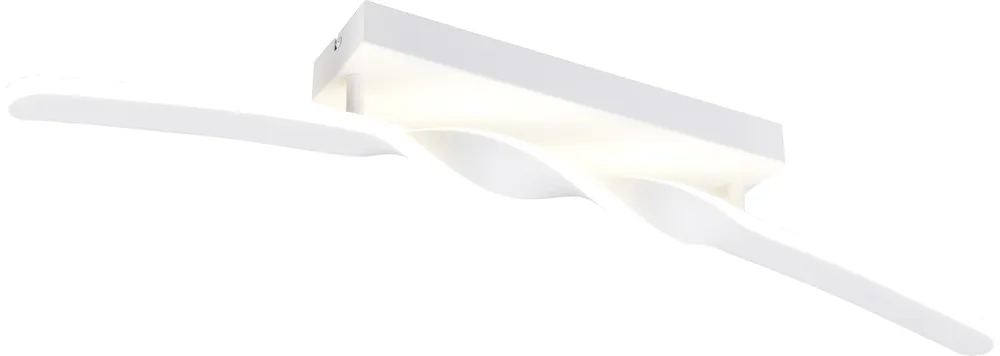 REALITY LED-Deckenleuchte GINKO, R65791131, 18W, 2100lm, 4000K, weiß