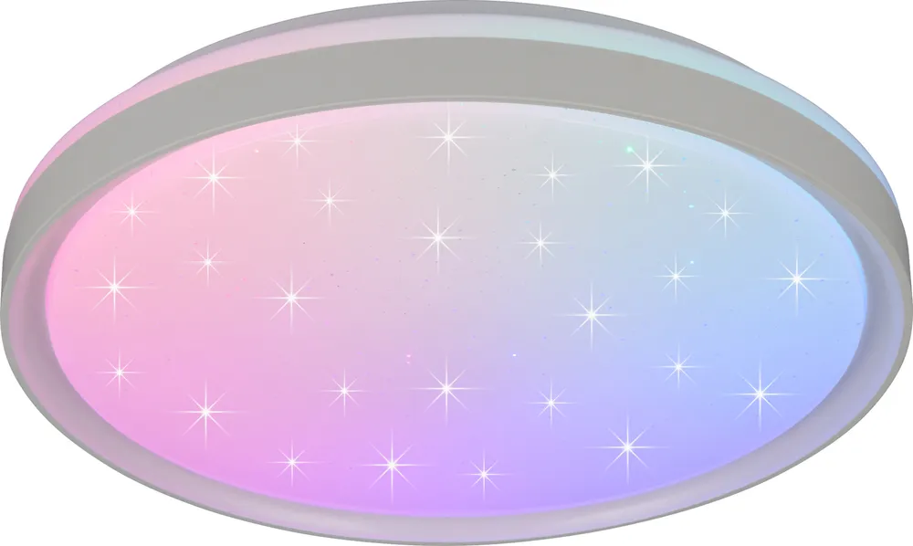 REALITY LED-Deckenleuchte SOLIT, R63581131, 14W, 1800lm, weiß