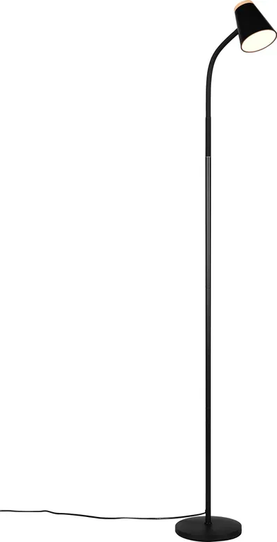 REALITY LED-Stehleuchte PONGO, R45831102, 4,5W, 500lm, 3000K, schwarz
