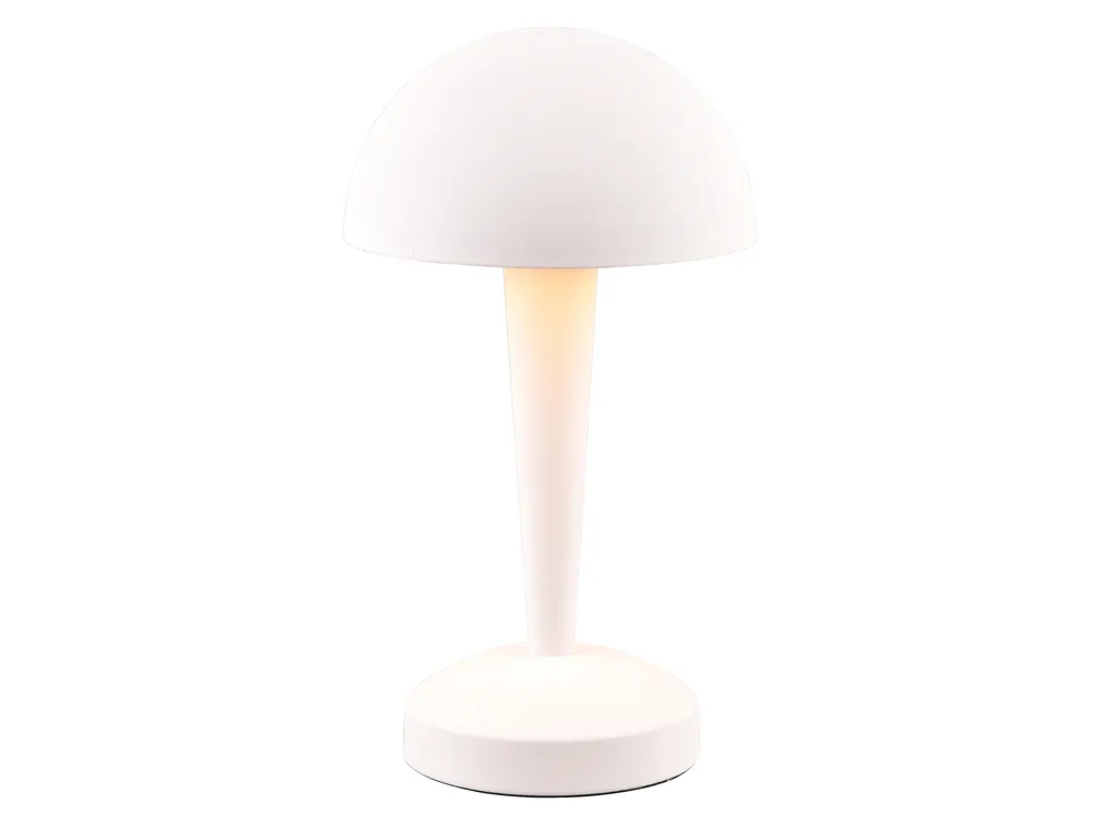 REALITY LED-Tischleuchte Canaria R59561131 weiß, E14, 4,9 W, 470 lm, 3000 K