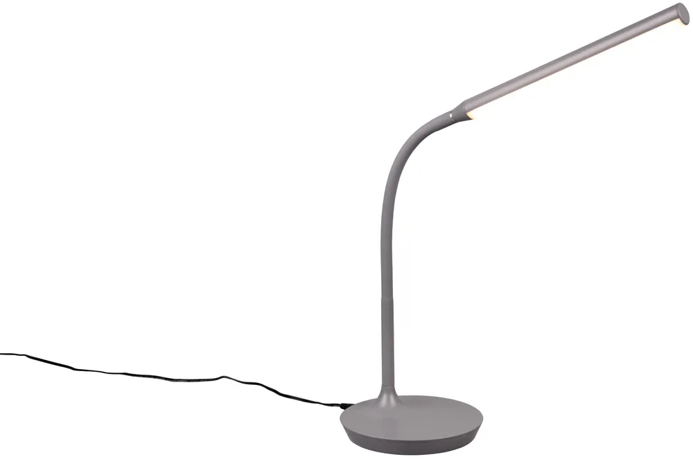 REALITY LED-Tischleuchte Toro R57641111 titanfarbig, 5 W, 700 lm, CCT