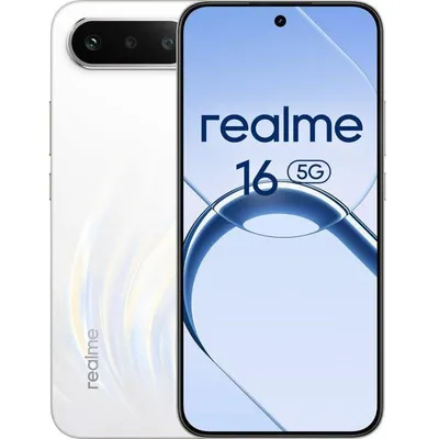 Realme 16 5G 8GB 256GB 6.57" Weiss