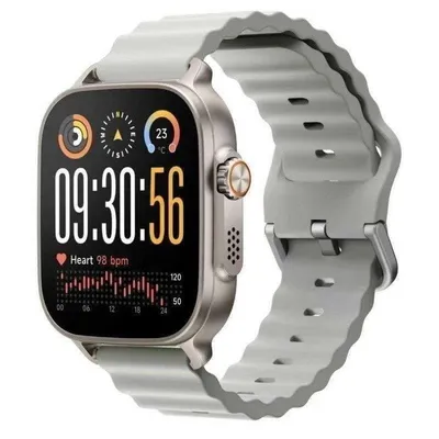 Realme Watch 5 Bluetooth GPS NFC 44mm Silber AMOLED IP68 SpO2 Herzfrequenzmesser