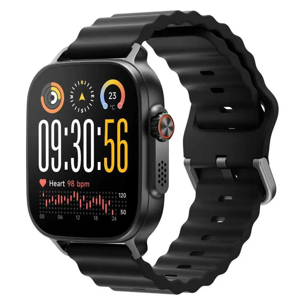 Realme Watch 5 Bluetooth GPS NFC 44mm AMOLED Schwarz IP68 SpO2 Pulsmesser