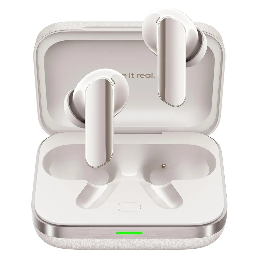 Auriculares realme inalámbricos Bluetooth con Cancelación de Ruido AI y larga batería