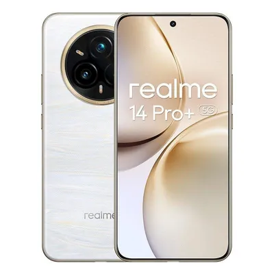 Realme 14 Pro Plus 5G 8GB 256GB Weiß 6,83" Curved-Display