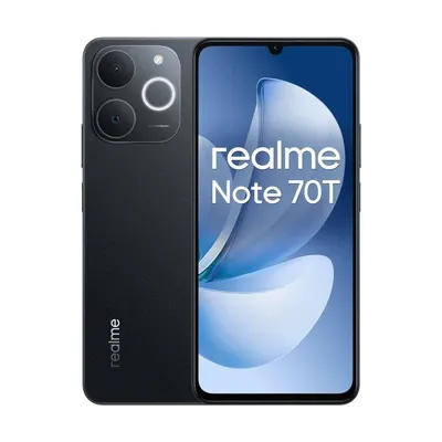 Realme Note 70T 4G 4GB 64GB 6.74" Schwarz Obsidian Dual SIM