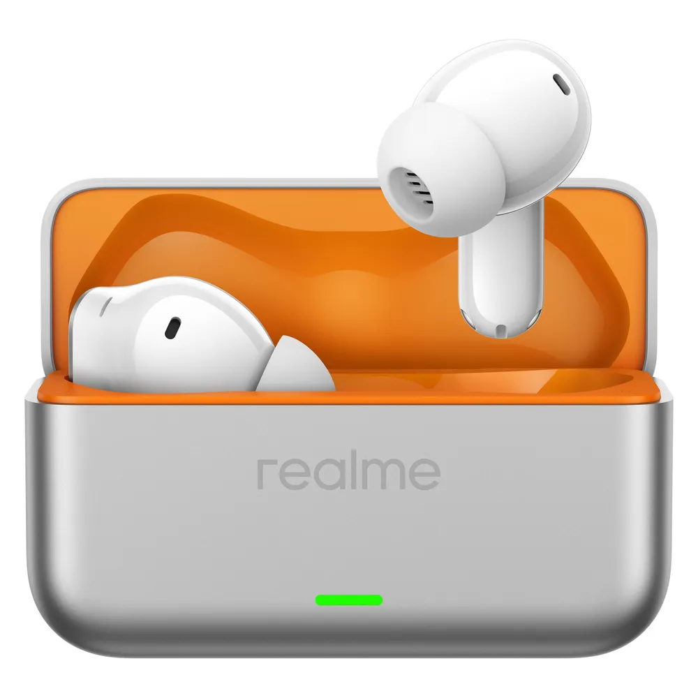 Realme Buds T500 Pro kabellose Bluetooth-Kopfhörer mit Geräuschunterdrückung IP55 Silber