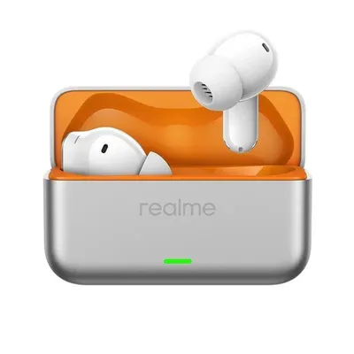 Realme Buds T500 Pro kabellose Bluetooth-Kopfhörer mit Geräuschunterdrückung IP55 Silber