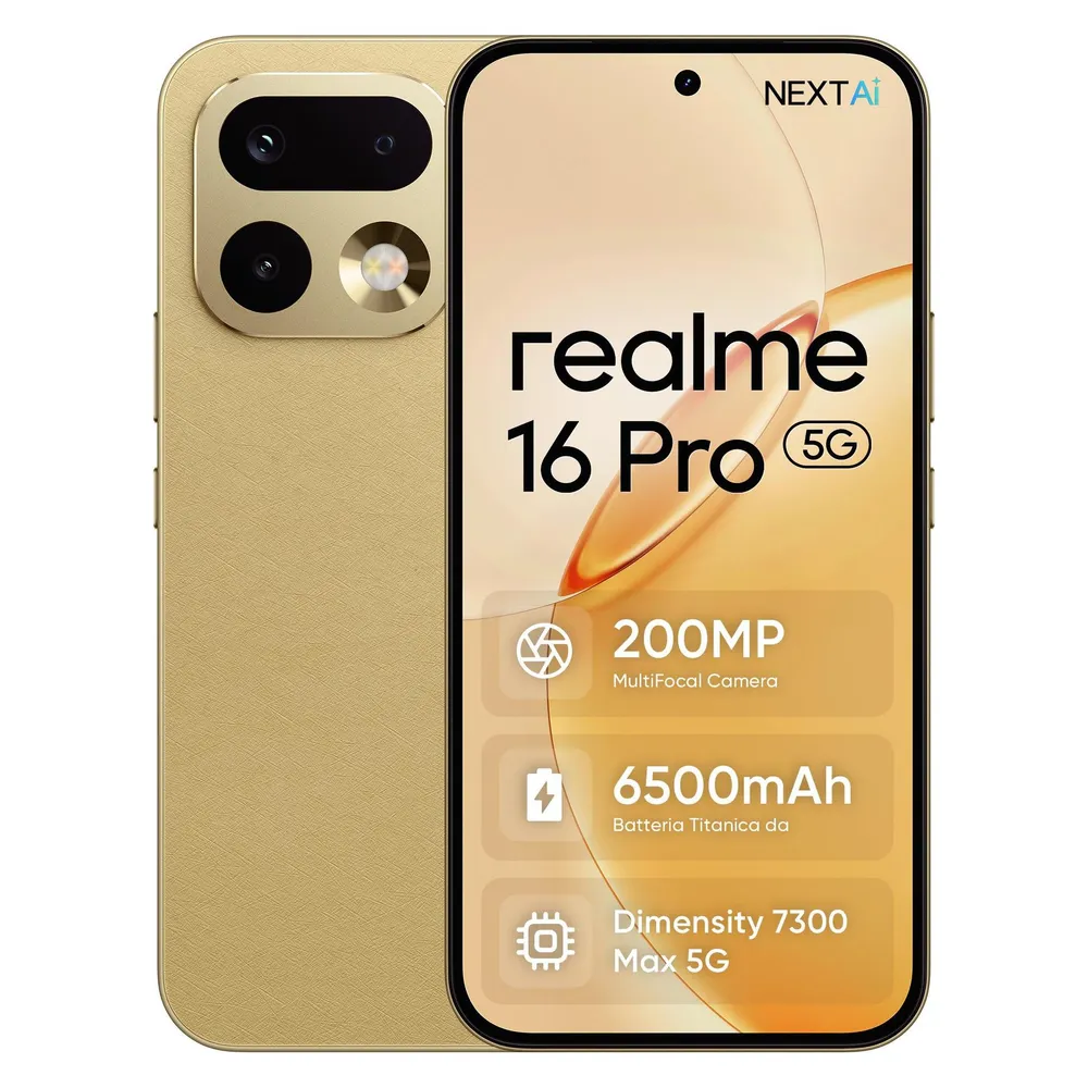 Realme 16 Pro 5G 8GB 256GB 6.8" Gold