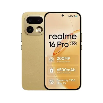 Realme 16 Pro 5G 8GB 256GB 6.8" Gold