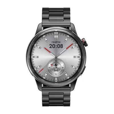 Realme Watch S2 Bluetooth 1,43" AMOLED Grau Einheitsgröße Wasserdicht IP68 SpO2 Pulsmesser