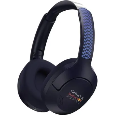 Kopfhörer Red Bull Racing RDBHDPANC kabellos Bluetooth mit Geräuschunterdrückung, Mikrofon, faltbar, blau und schwarz