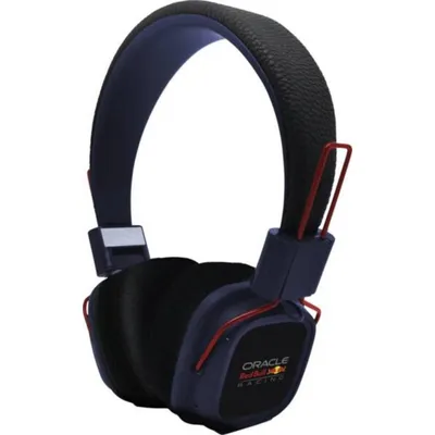 Kopfhörer Red Bull Racing RDBHDPRACE kabellos Bluetooth Musik faltbar blau schwarz