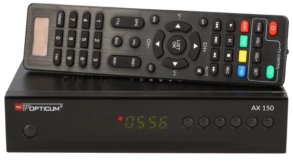 RED OPTICUM DVB-S HDTV Receiver AX HD 150, PVR