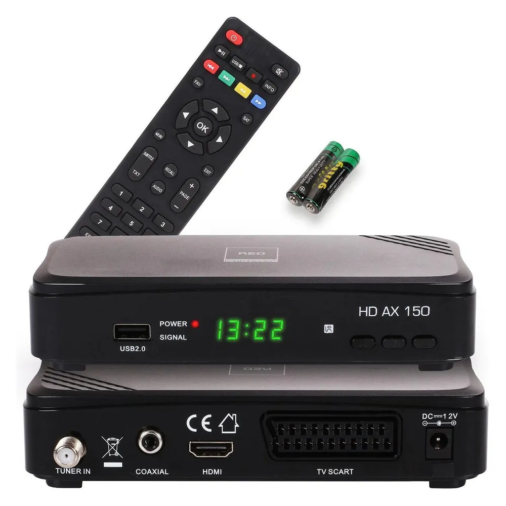 RED OPTICUM DVB-S HDTV Receiver AX HD 150