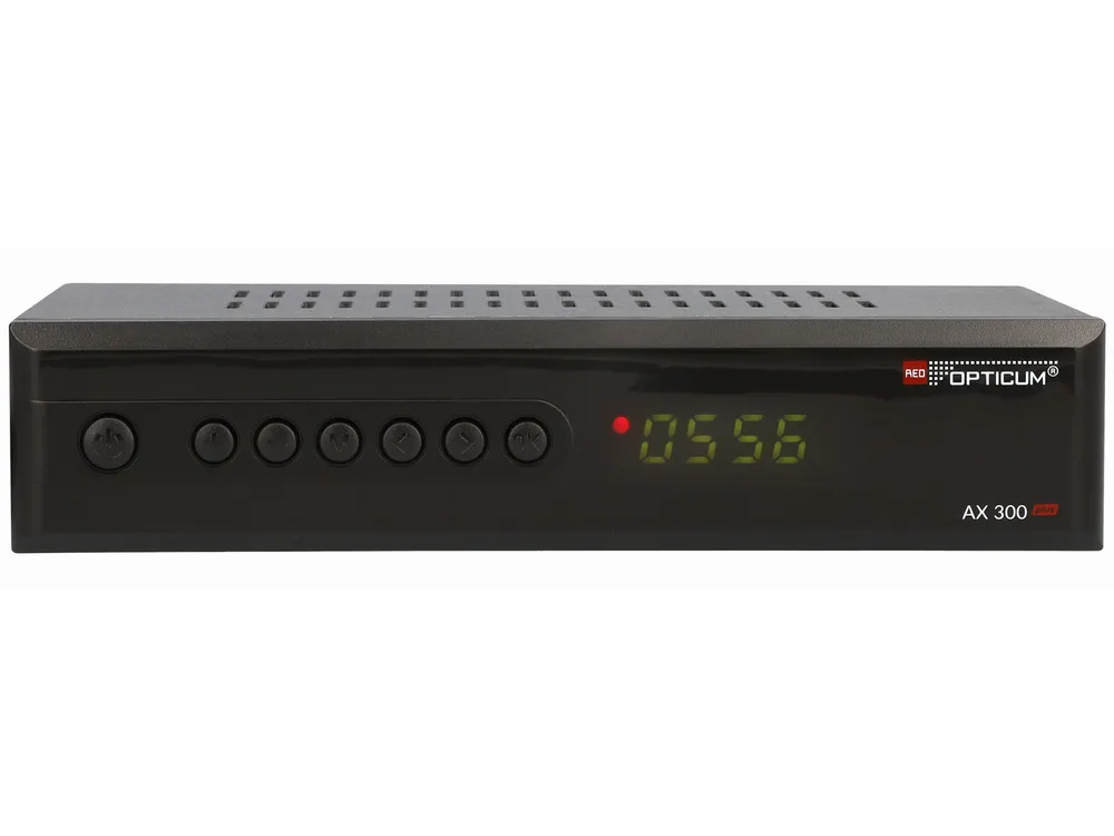 RED OPTICUM DVB-S HDTV-Receiver AX300 plus, schwarz