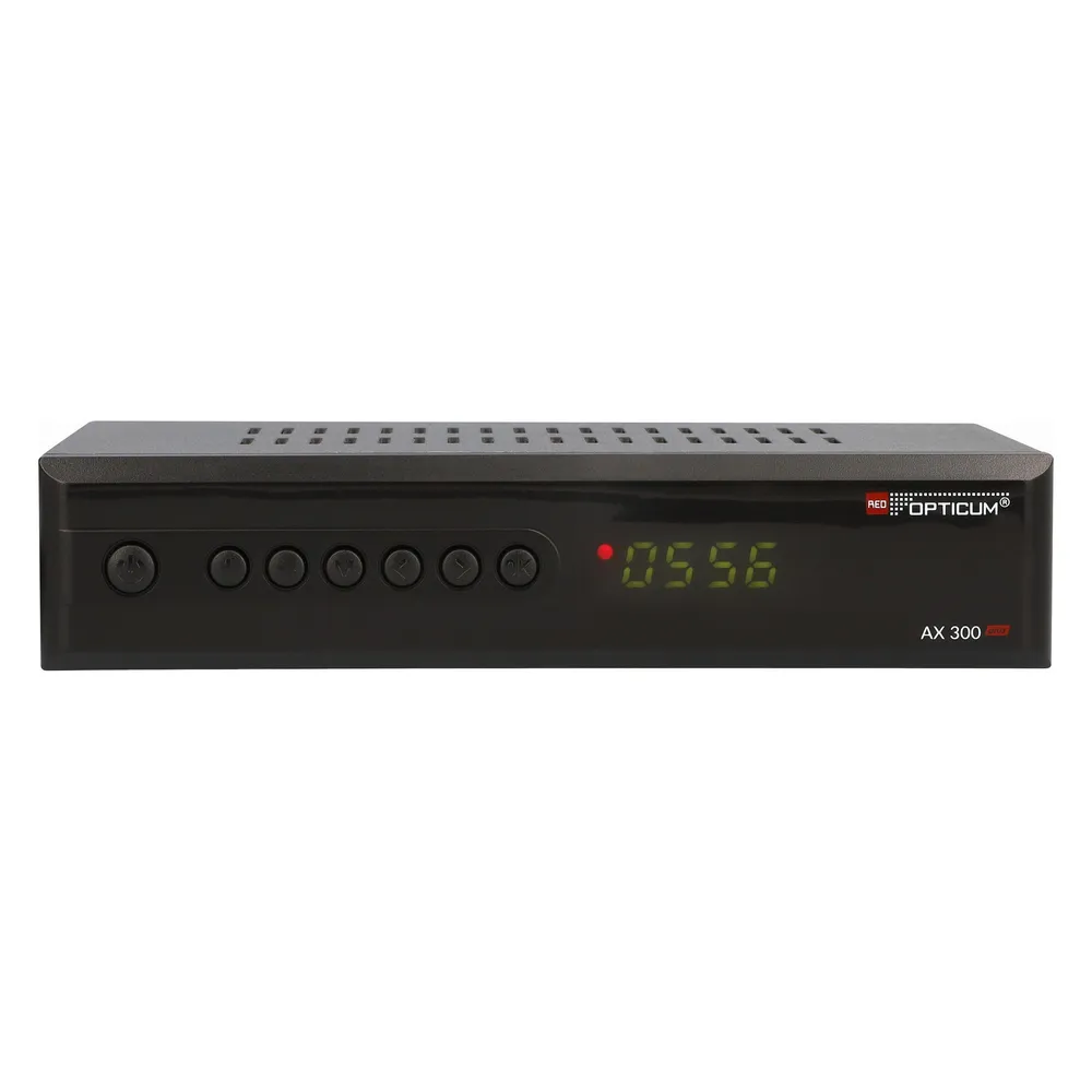 RED OPTICUM DVB-S HDTV-Receiver AX300 plus