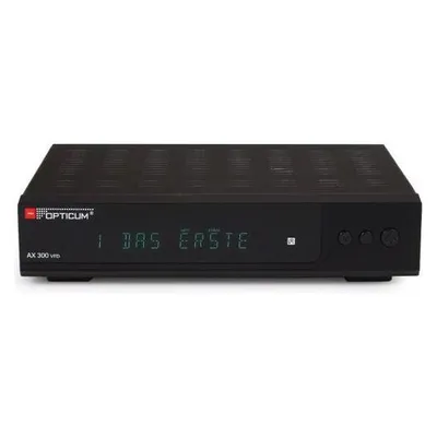 RED OPTICUM DVB-S2 HDTV-Receiver AX 300 VFD