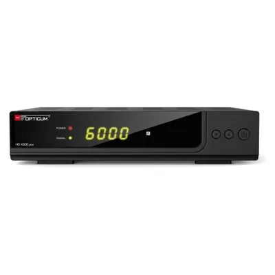 RED OPTICUM DVB-S2 HDTV-Receiver AX 300 VFD