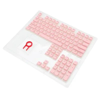 Keycaps PBT Redragon Scarab A130 Pack 26 Tasten Rosa