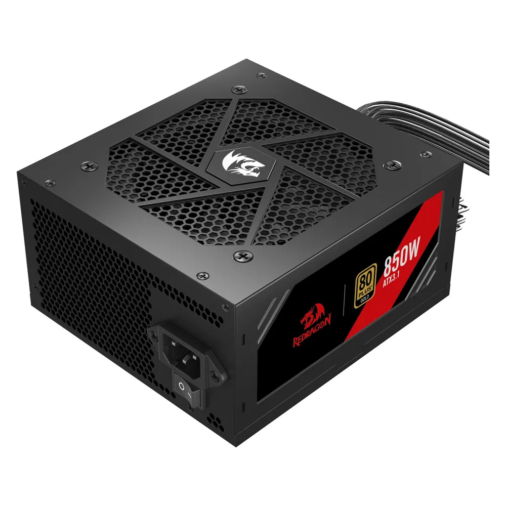 Fuente de Alimentación Redragon GC-PS007-SE 850W 80 Plus Gold leise