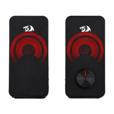 Lautsprecher Redragon Stentor 2.0 USB und Klinke 6W mit roter Beleuchtung