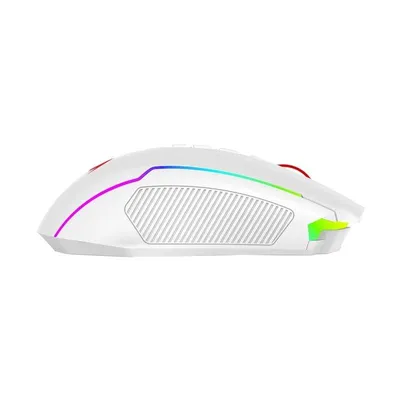 M914W-RGB NIX Redragon Maus Wireless Bluetooth USB Type-C RGB 1000Hz Weiß 9 Tasten