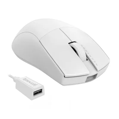 Maus REDRAGON M916W-PRO-4K K1NG Wireless Bluetooth USB Type-C 26000DPI Weiß 49g Ultralight