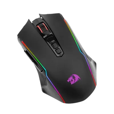 Maus REDRAGON M914-RGB NIX Wireless Bluetooth USB Type-C RGB 9 Tasten Schwarz