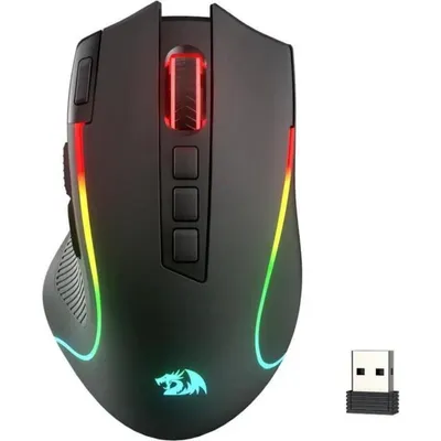 Maus Redragon M612 PRO Bluetooth 2.4GHz 8000 DPI Schwarz RGB